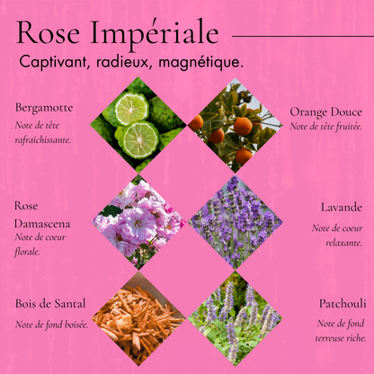 Rose Impériale- Coffret de 30 palets